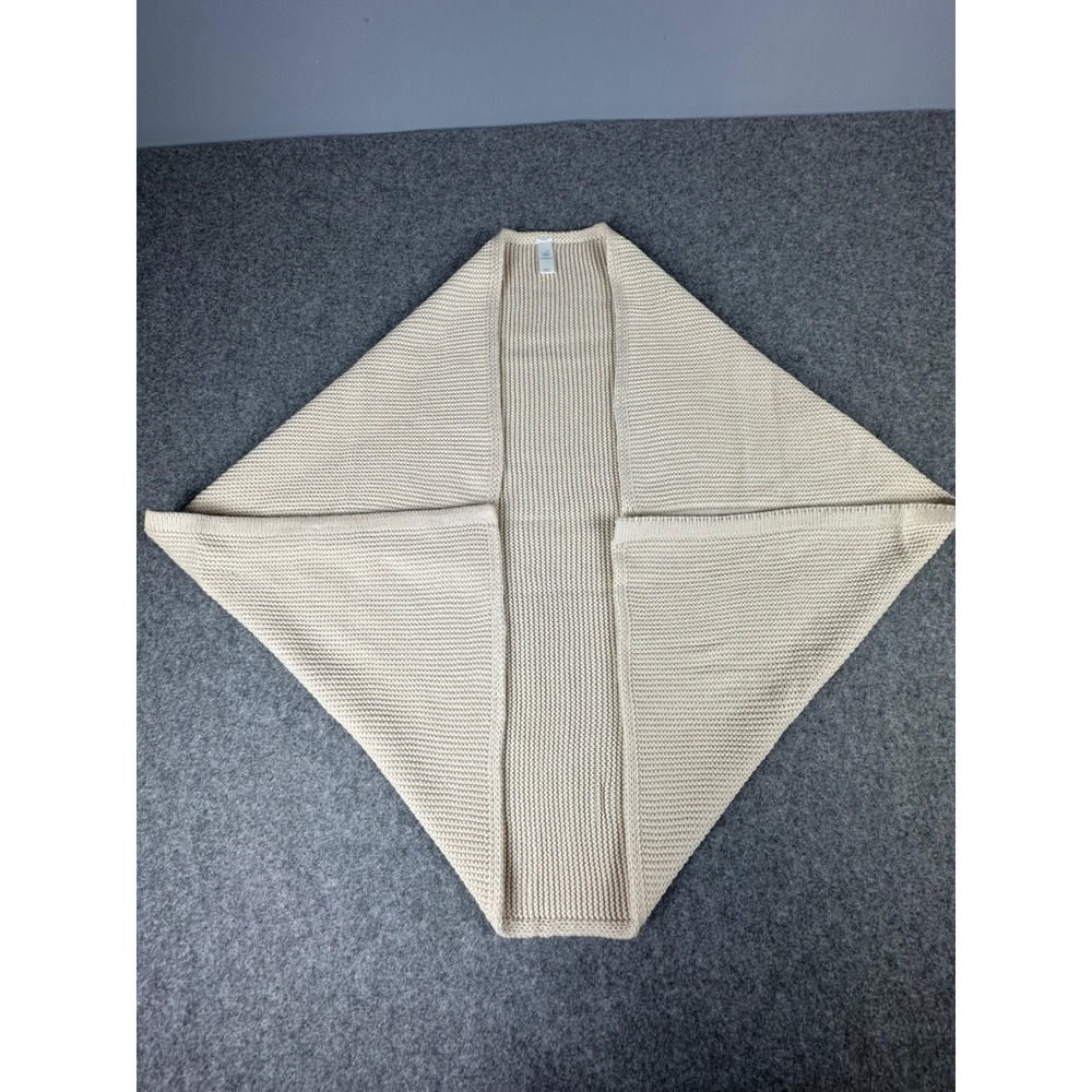 Cloud Island Kids Knit Blanket‎ Cream Neutral Cozy Baby Toddler